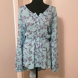 Lane Bryant Floral blouse